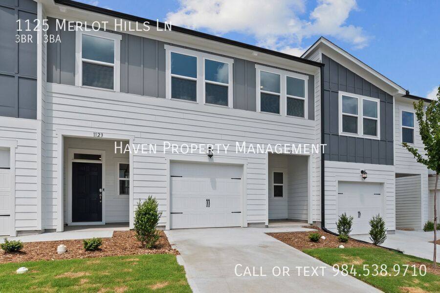 Townhouse for rent at 1125 Merlot Hills Lane, Durham, NC 27704
