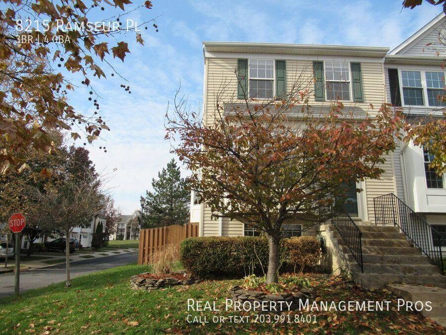 Townhouse for rent at 8215 Ramseur Place, Manassas, VA 20109