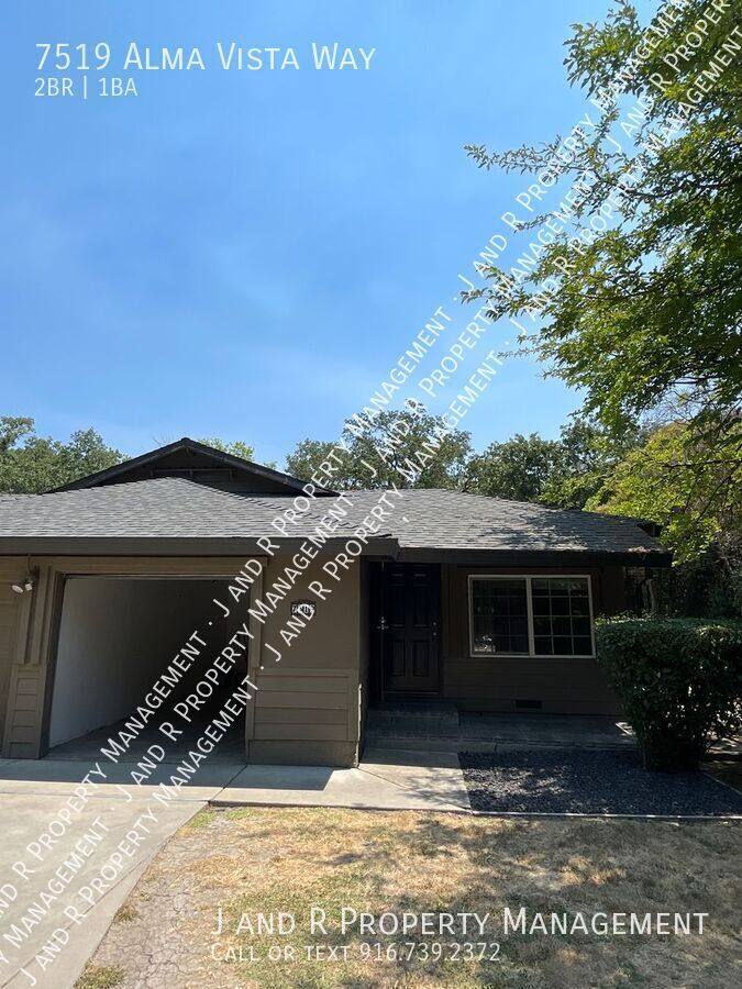 House for rent at 7519 Alma Vista Way, Sacramento, CA 95831