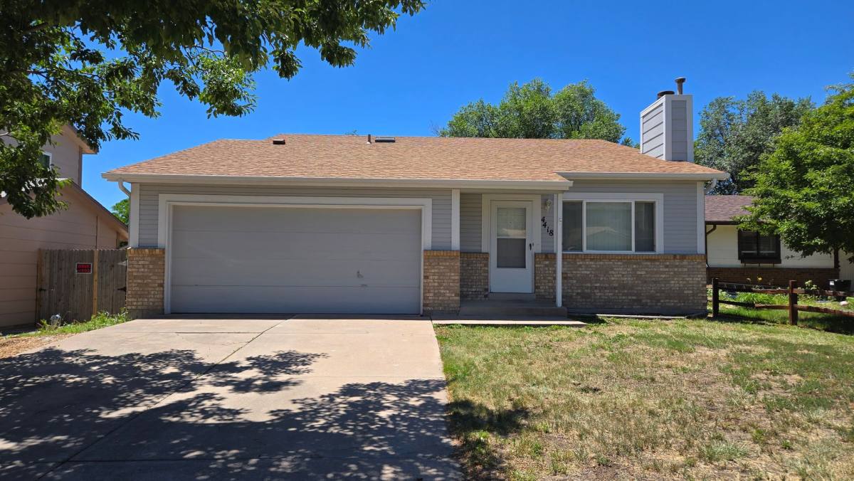 House for rent at 4418 Cassidy St, Colorado Springs, CO 80911