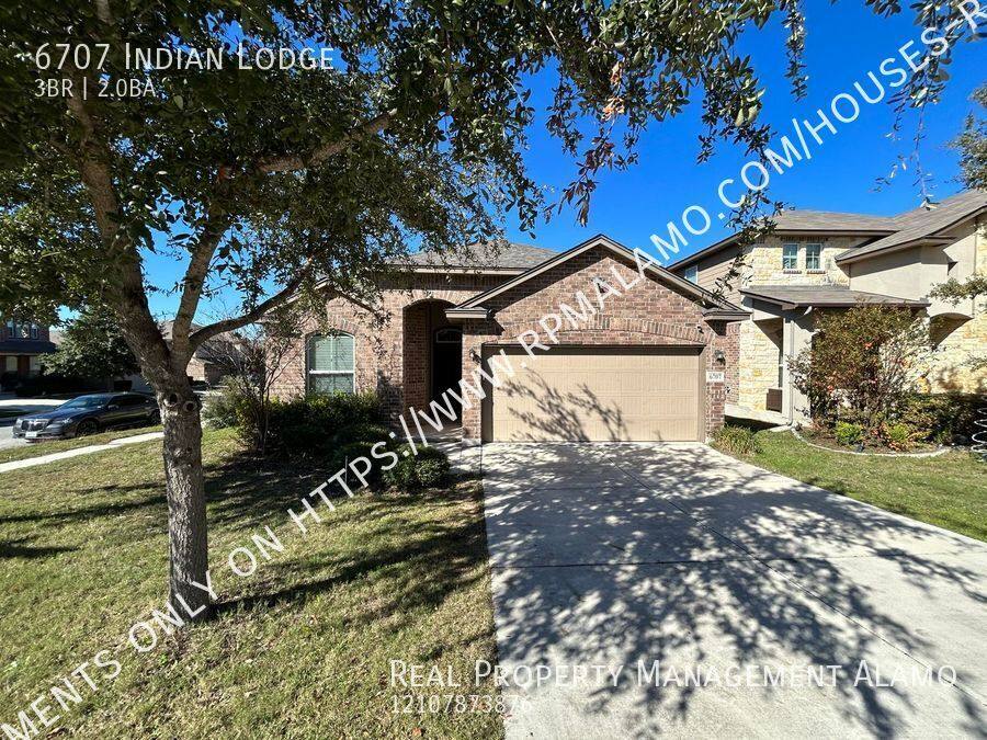 House for rent at 6707 Indian Lodge, San Antonio, TX 78253