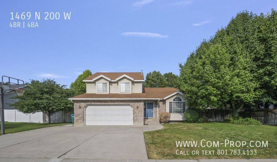 House for rent at 1469 N 200 W, Orem, UT 84057