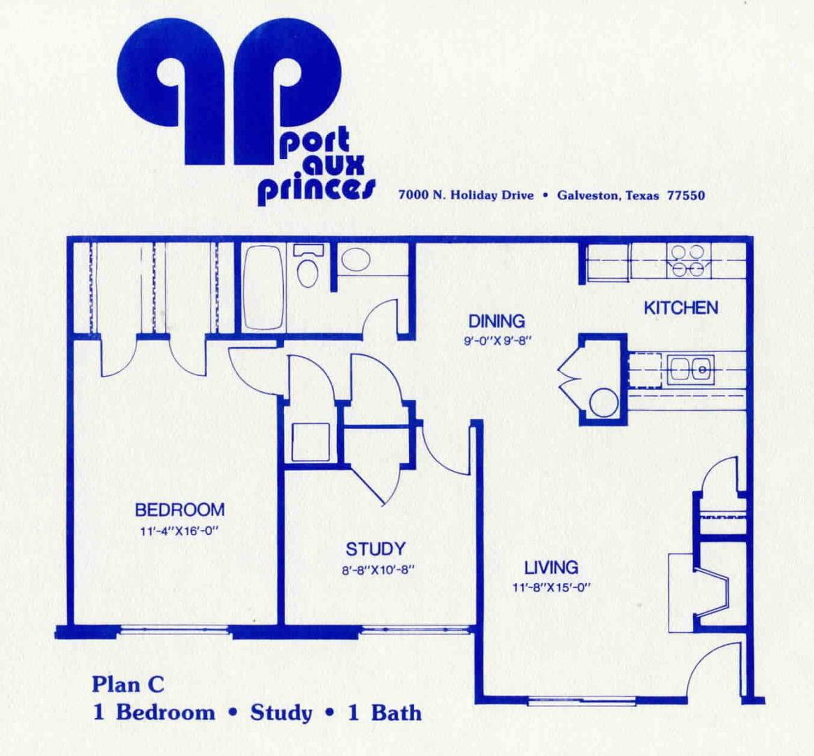 Apartment for rent at 7012 N Holiday Dr, Galveston, TX 77550