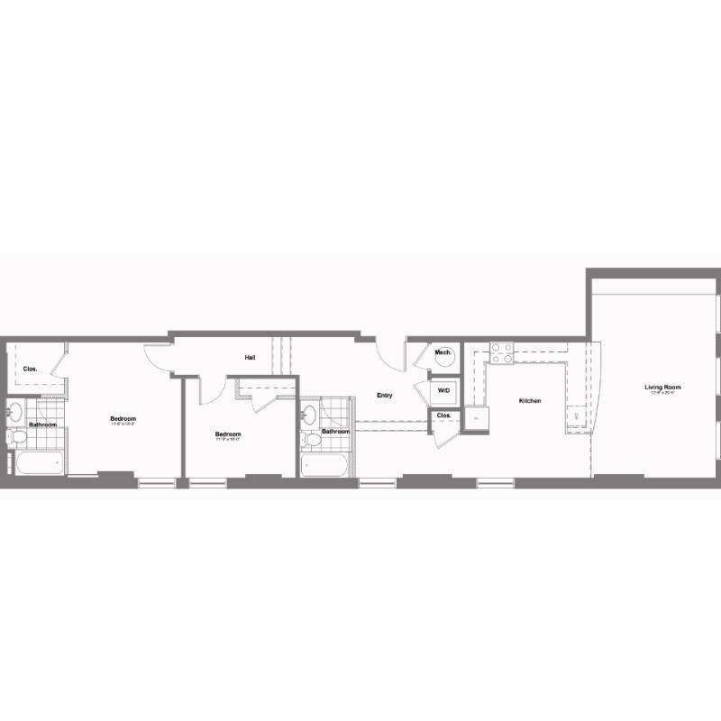 Apartment for rent at 123 E Broad St #3A, Richmond, VA 23220