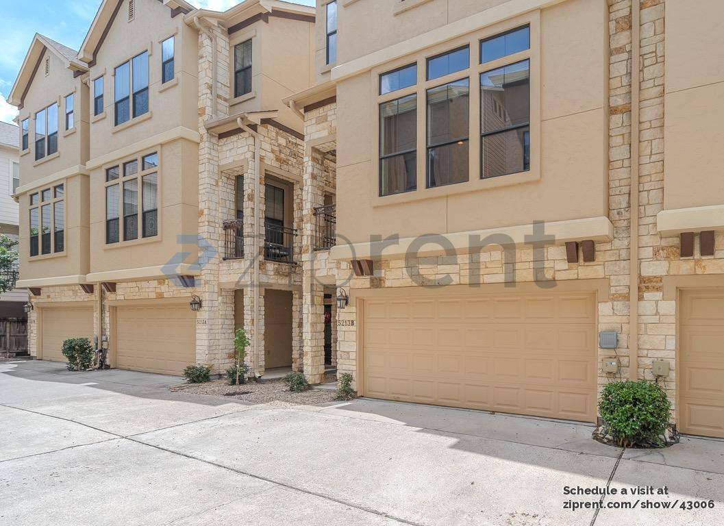 Townhouse for rent at 5213 Eigel St #B, Houston, TX 77007