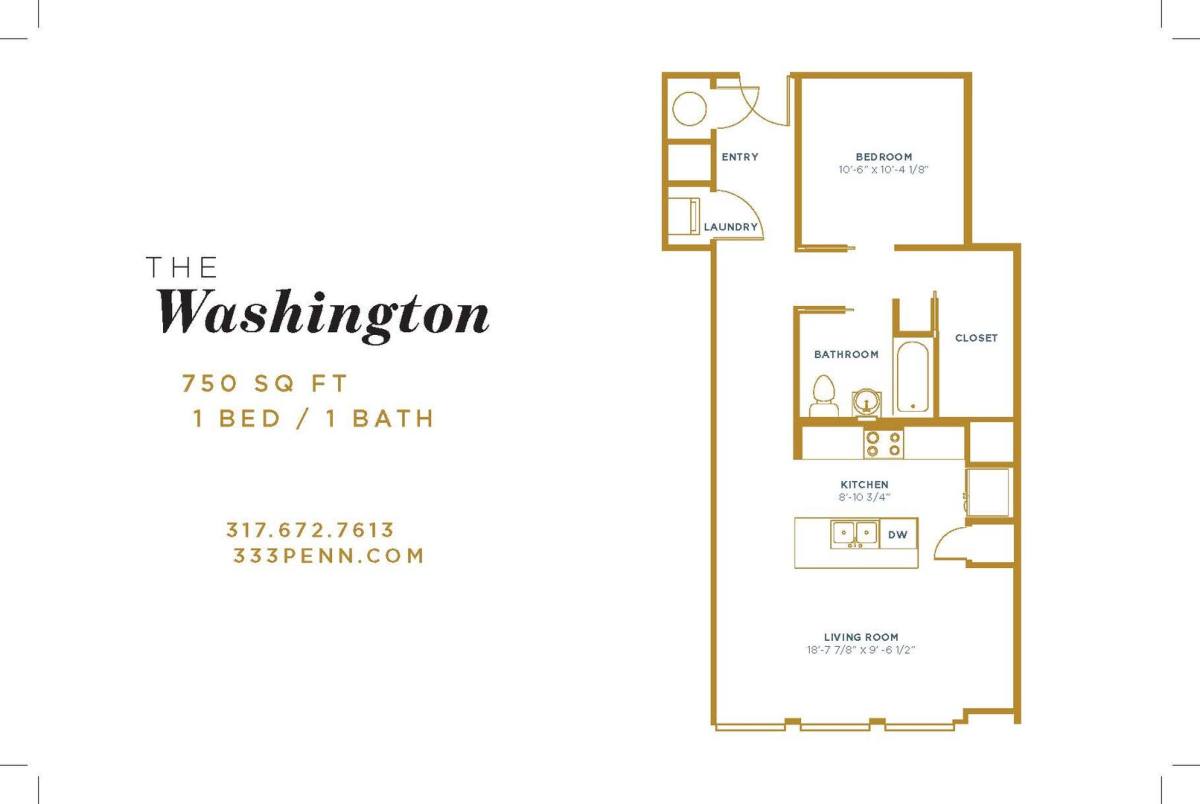 Apartment for rent at 333 N Pennsylvania St, Indianapolis, IN 46204