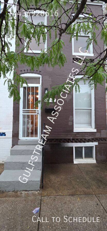 Townhouse for rent at 1712 N Calhoun St, Baltimore, MD 21217