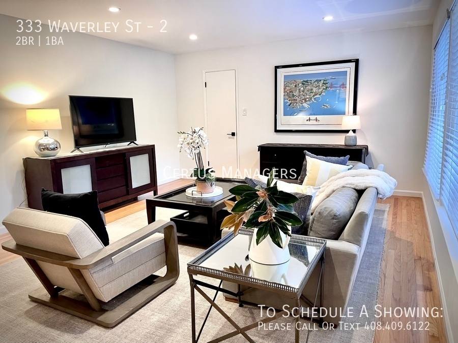 Apartment for rent at 333 Waverley St #2, Menlo Park, CA 94025