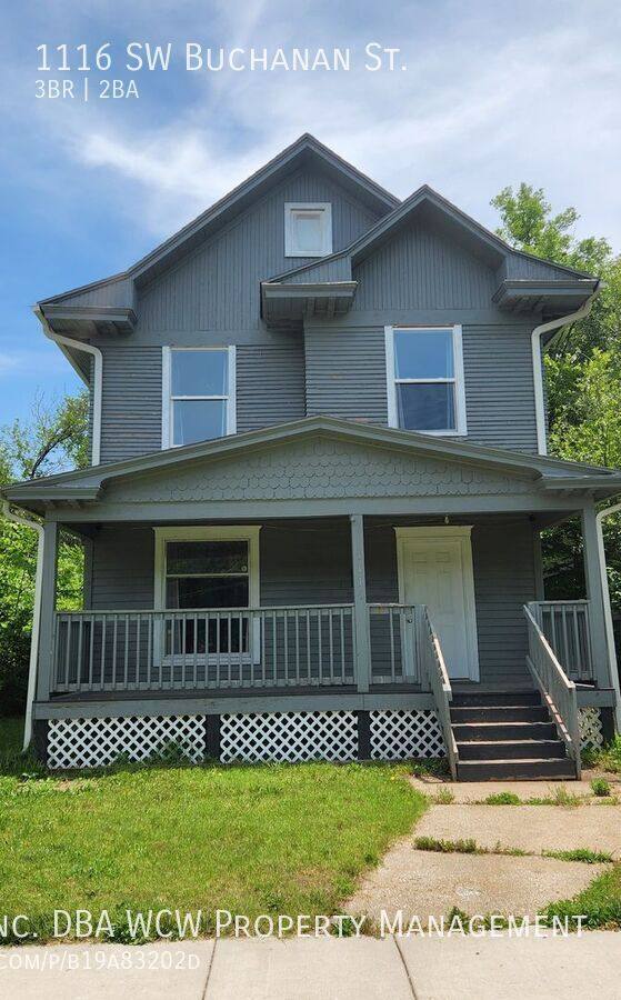 House for rent at 1116 SW Buchanan St, Topeka, KS 66604