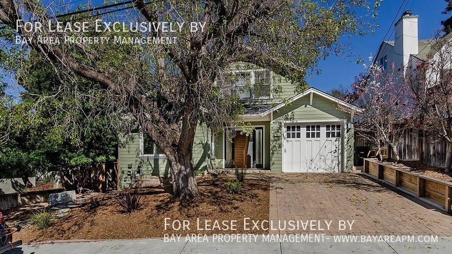 House for rent at 128 Palm Ave, San Carlos, CA 94070
