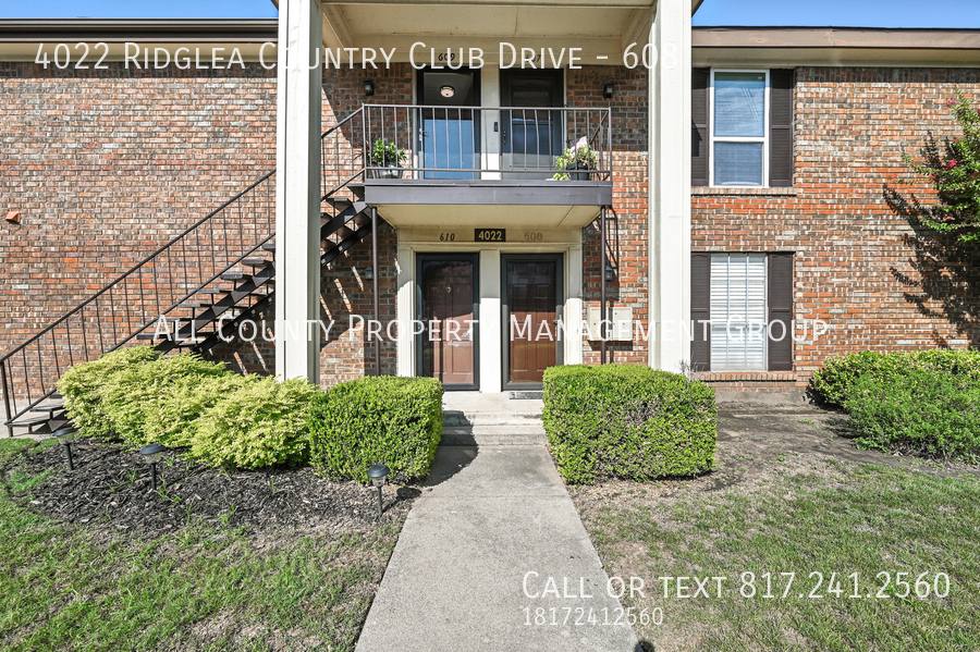 Condo for rent at 4022 Ridglea Country Club Dr #608, Fort Worth, TX 76126