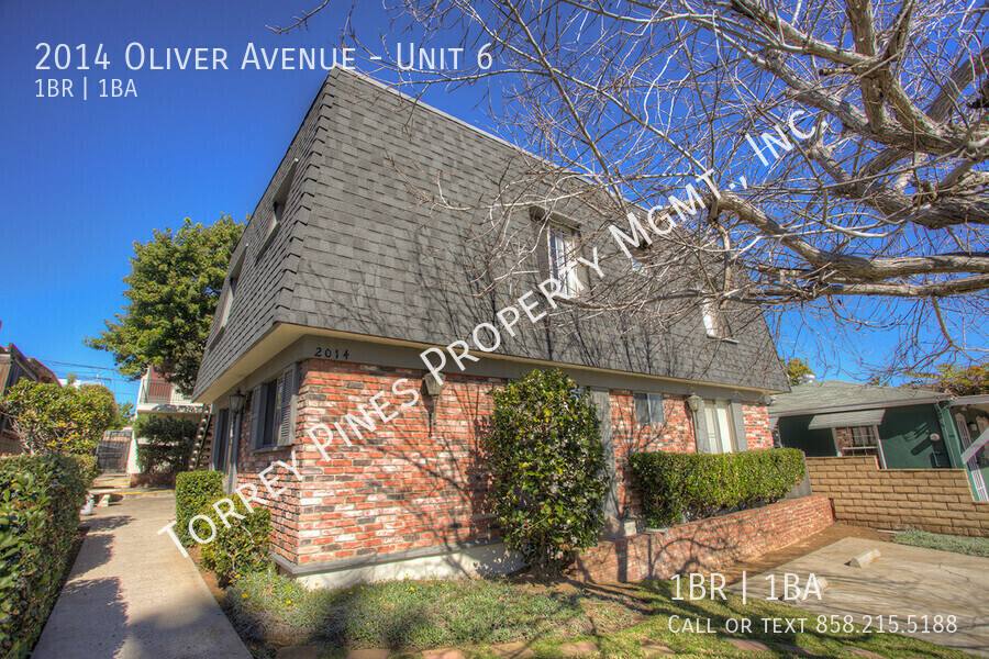 Apartment for rent at 2014 Oliver Ave #6, San Diego, CA 92109