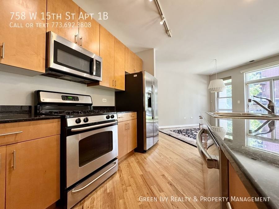 Condo for rent at 758 W 15th St #1B, Chicago, IL 60607