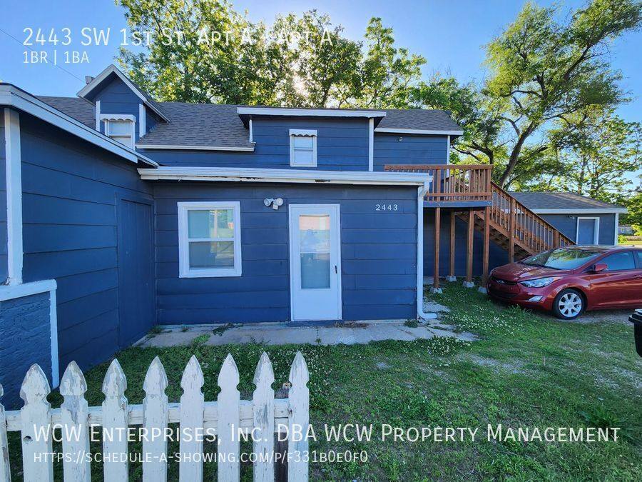 Apartment for rent at 2443 SW 1st St #A, Topeka, KS 66606