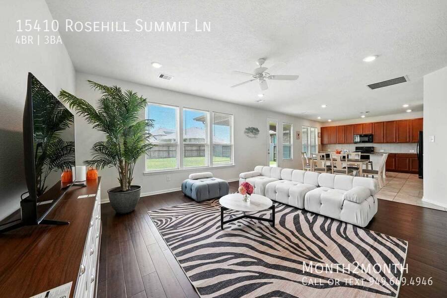 House for rent at 15410 Rosehill Summit Lane, Houston, TX 77044