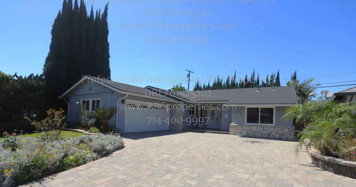 House for rent at 1707 Evergreen Ave, Fullerton, CA 92835