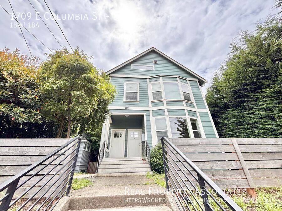 Apartment for rent at 1709 E Columbia St #D, Seattle, WA 98122