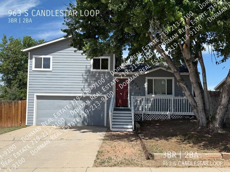 House for rent at 963 S Candlestar Loop, Fountain, CO 80817