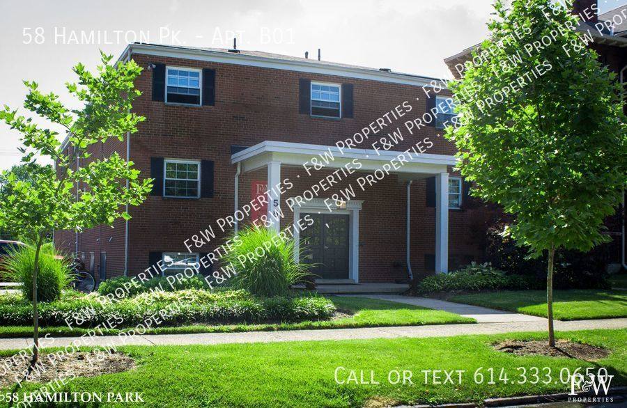 Apartment for rent at 58 Hamilton Pk #B01, Columbus, OH 43203