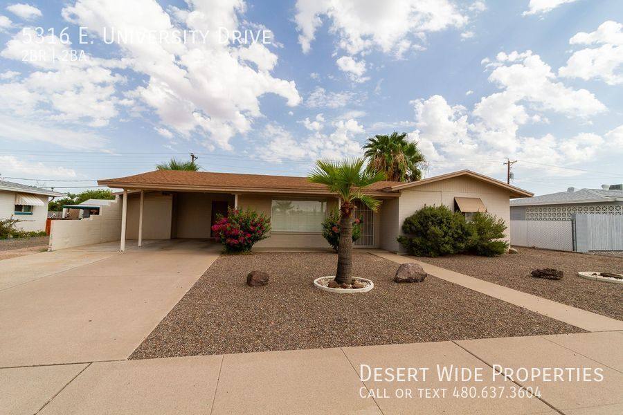 House for rent at 5316 E University Dr, Mesa, AZ 85205
