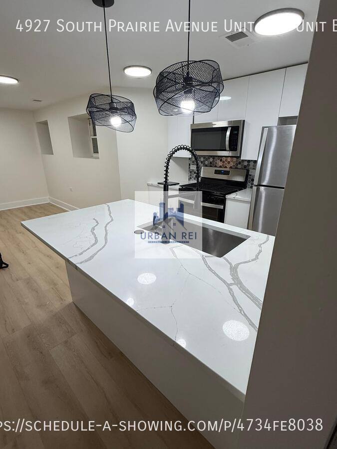 Apartment for rent at 4927 S Prairie Ave #BS, Chicago, IL 60615