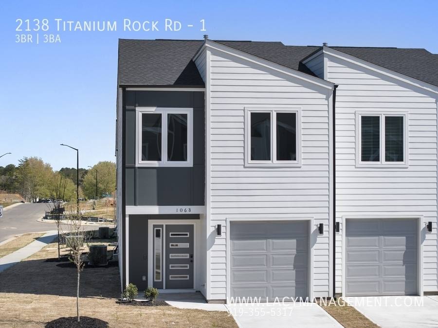 Townhouse for rent at 2138 Titanium Rock Rd #1, Durham, NC 27704