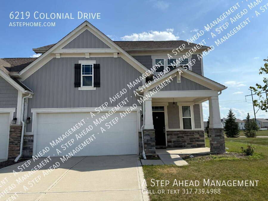 Townhouse for rent at 6219 Colonial Dr, Whitestown, IN 46075