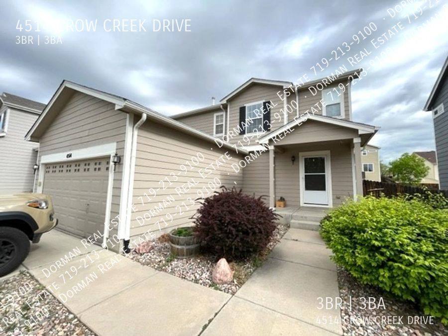 House for rent at 4514 Crow Creek Dr, Colorado Springs, CO 80922