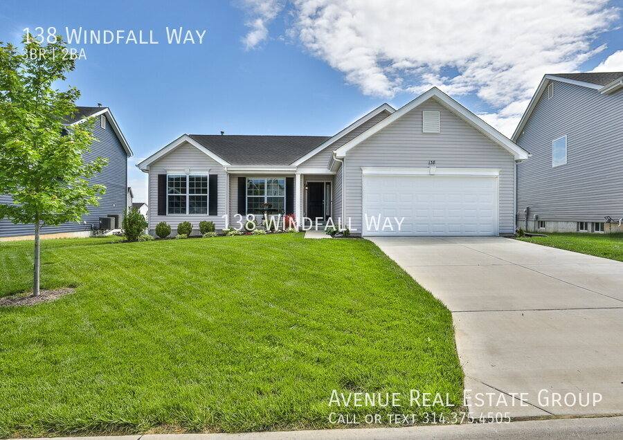 House for rent at 138 Windfall Way, Eureka, MO 63025