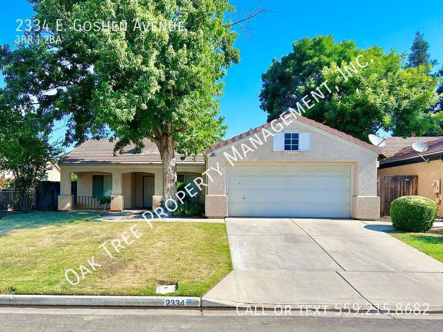House for rent at 2334 E Goshen Ave, Fresno, CA 93720