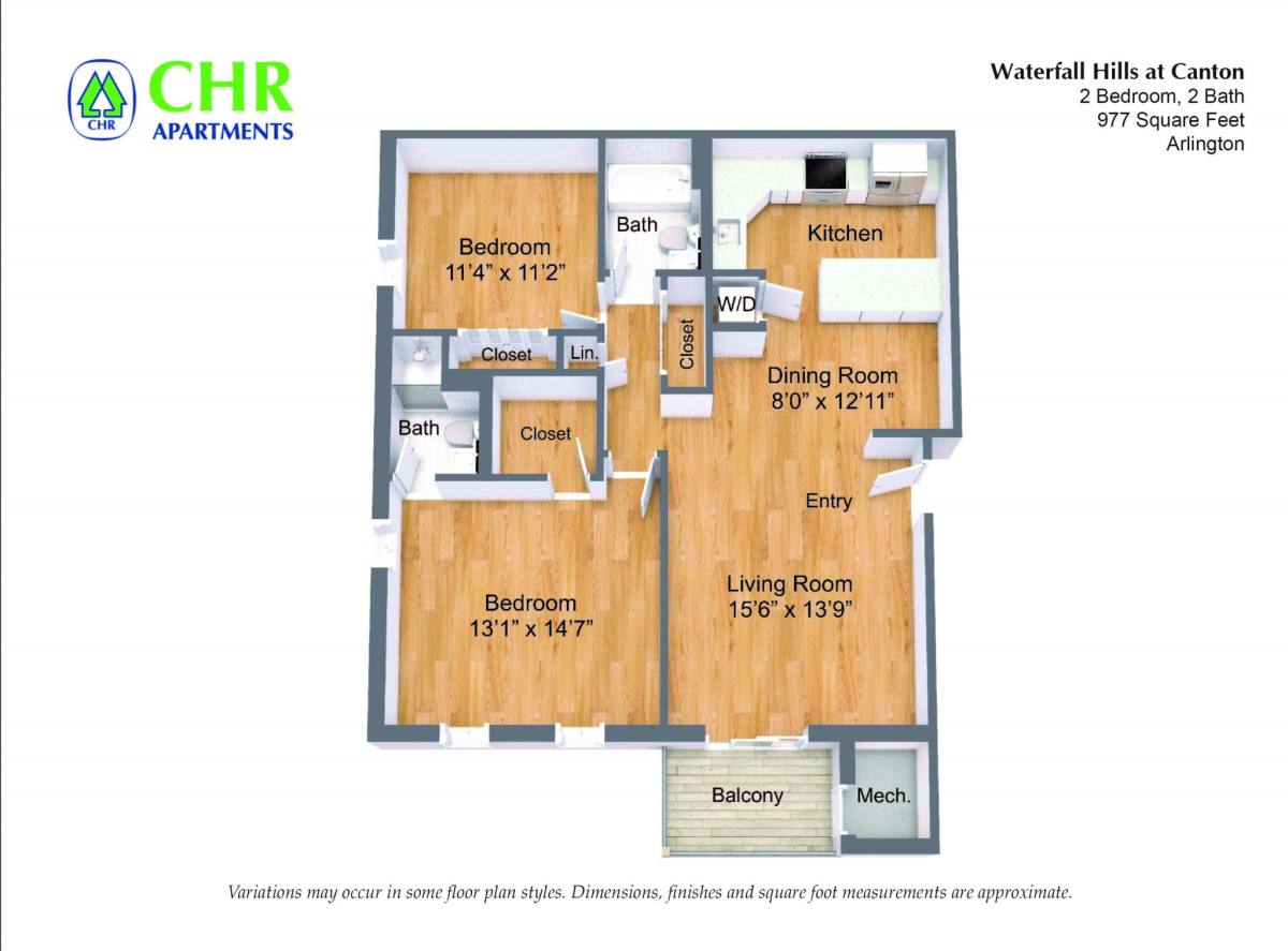 Apartment for rent at 12 Waterfall Dr #M, Canton, MA 02021
