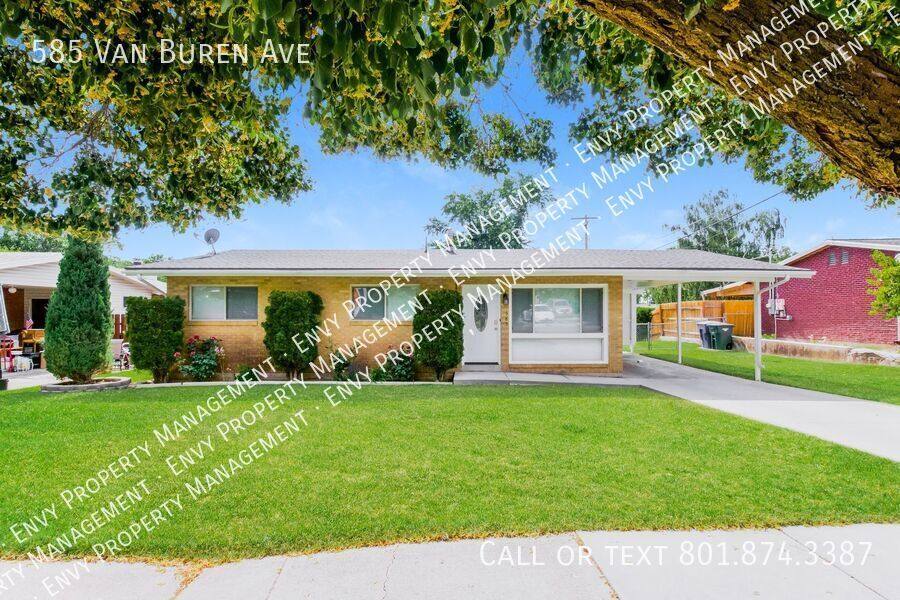 House for rent at 585 Van Buren Ave, Ogden, UT 84404