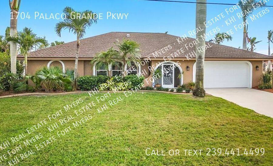 House for rent at 1704 Palaco Grande Parkway, Cape Coral, FL 33904