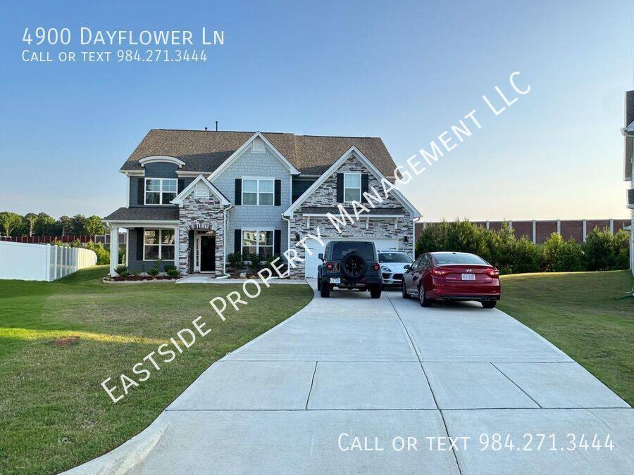 House for rent at 4900 Dayflower Lane, Raleigh, NC 27603