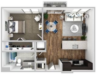 Apartment for rent at 4422 Jackson Ave #B2-23, Austin, TX 78731
