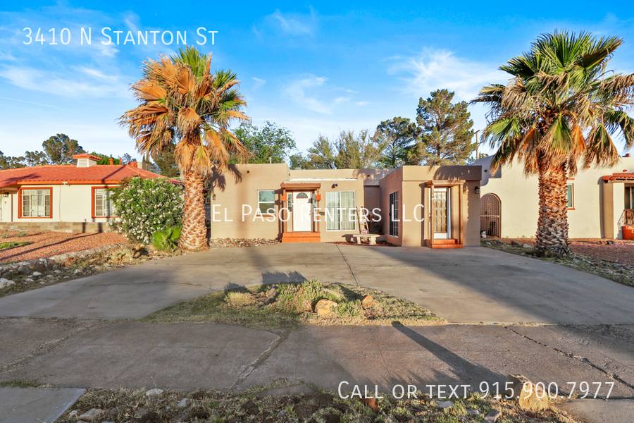 House for rent at 3410 N Stanton St, El Paso, TX 79902