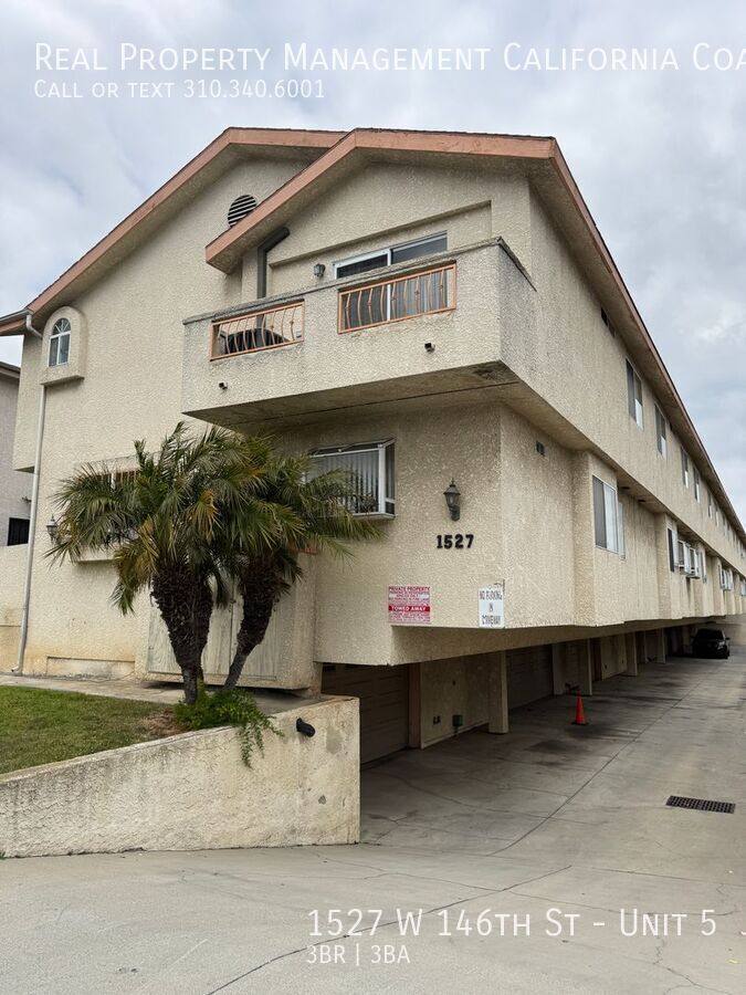Townhouse for rent at 1527 W 146th St #5, Gardena, CA 90247