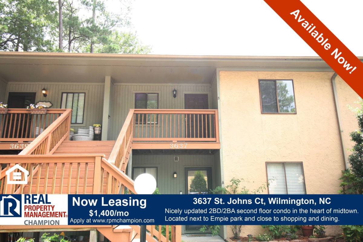 Condo for rent at 3637 B St Johns Court, Wilmington, NC 28403