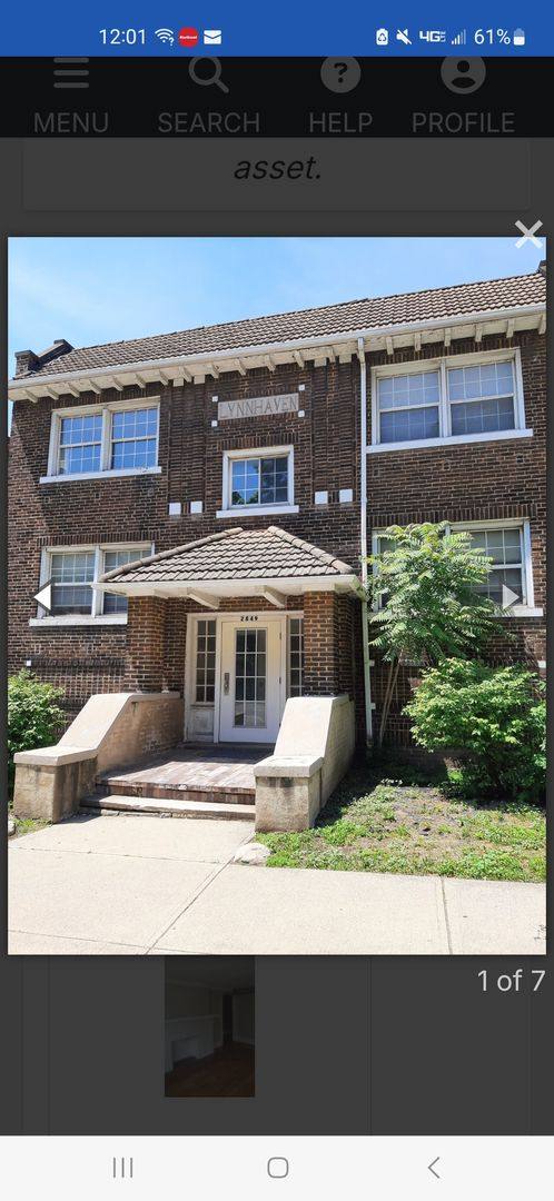 Apartment for rent at 2845-2849 Mayfield Rd, Cleveland, OH 44118