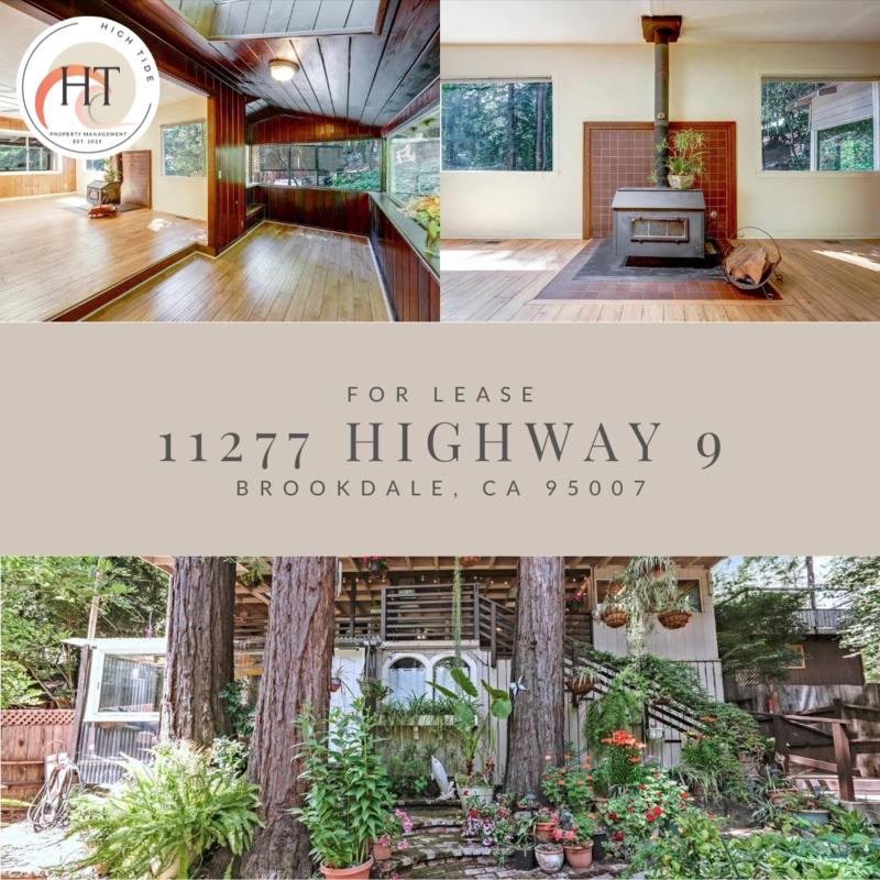 House for rent at 11277 Highway 9, Brookdale, CA 95007