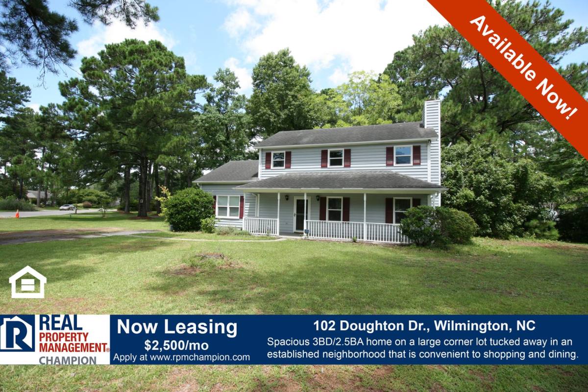 House for rent at 102 Doughton Dr, Wilmington, NC 28409