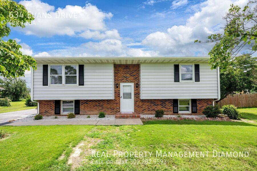 House for rent at 634 Evans Dr, Milford, DE 19963
