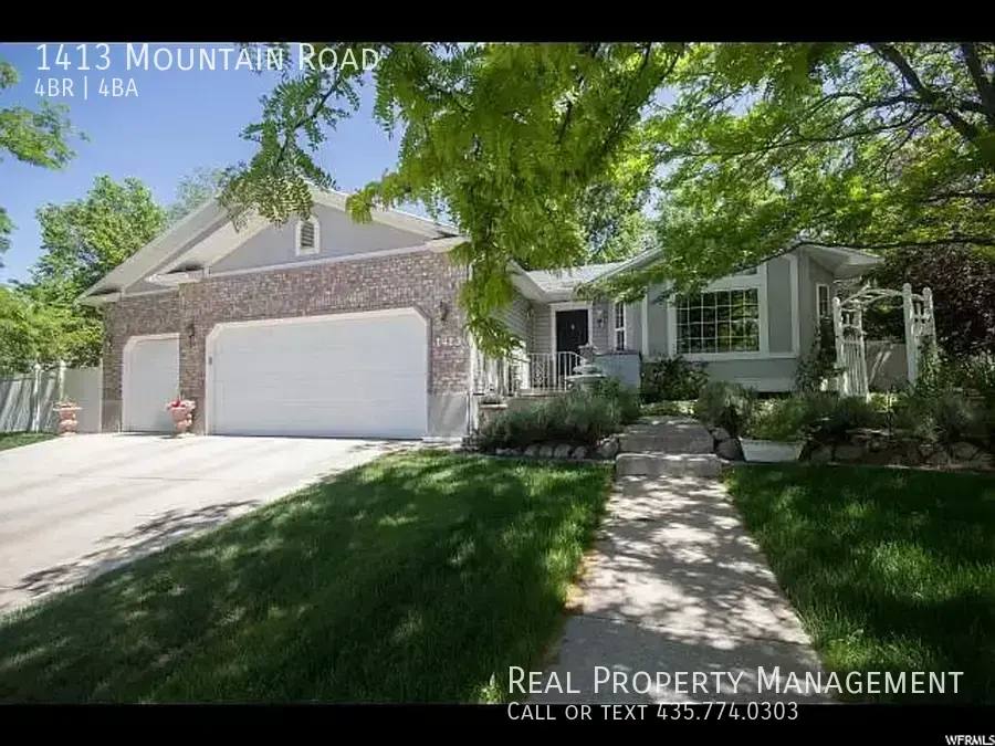 House for rent at 1413 Mountain Rd, Logan, UT 84321