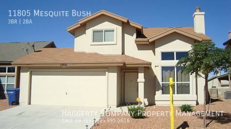 House for rent at 11805 Mesquite Bush, El Paso, TX 79934