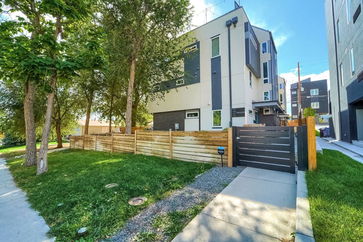 Townhouse for rent at 1239 Osceola St, Denver, CO 80204