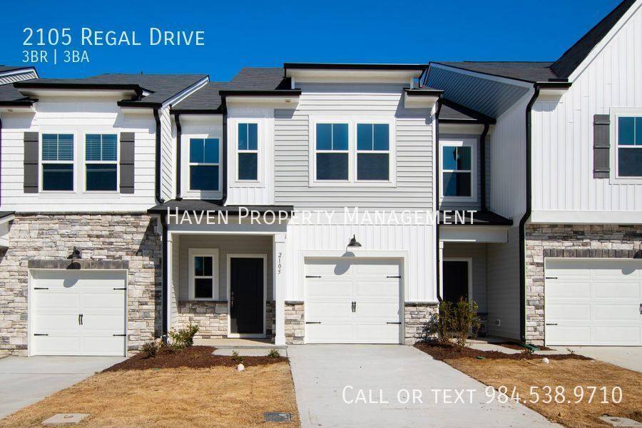 Townhouse for rent at 2105 Regal Dr, Durham, NC 27703