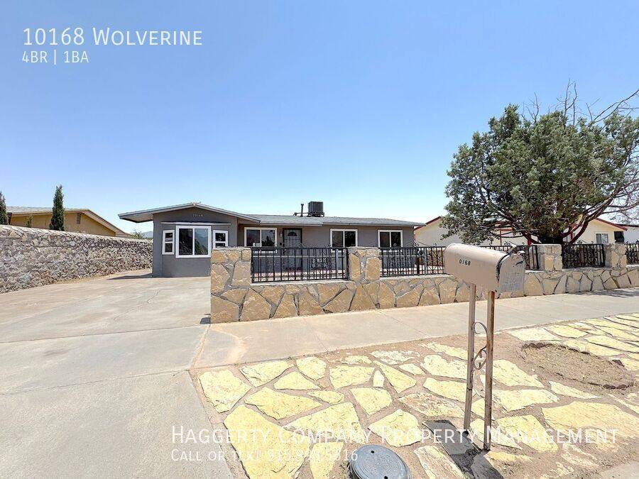 House for rent at 10168 Wolverine, El Paso, TX 79924