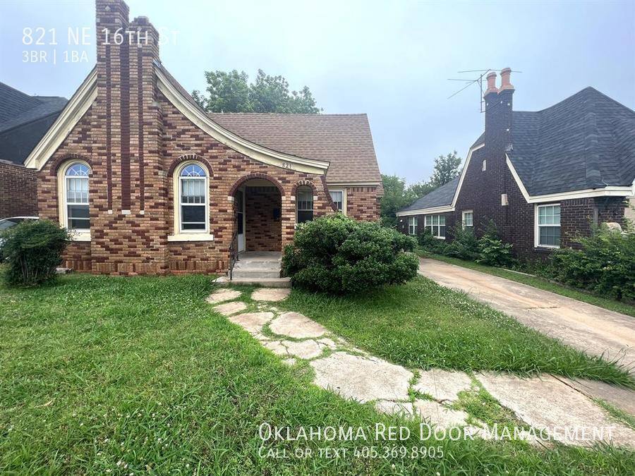 House for rent at 821 NE 16th St, Oklahoma City, OK 73105