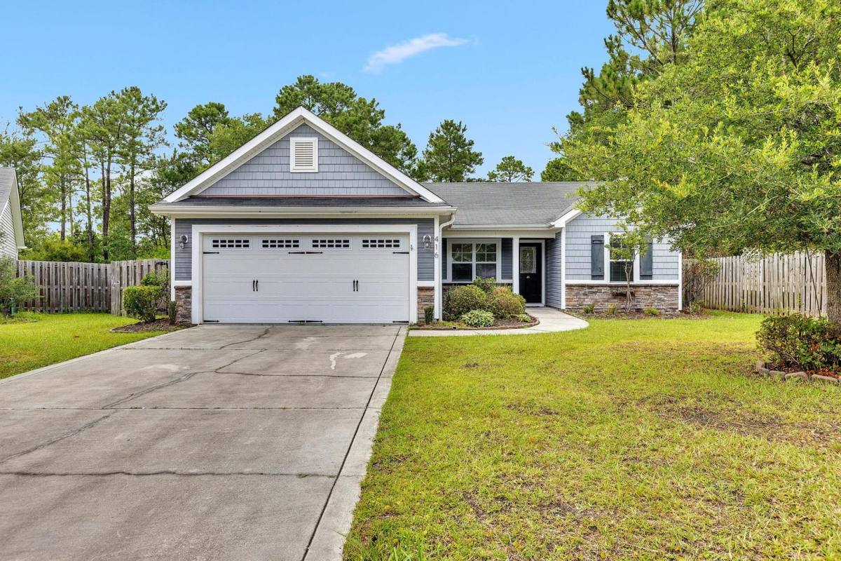 House for rent at 416 Blue Pennant Court, Sneads Ferry, NC 28460