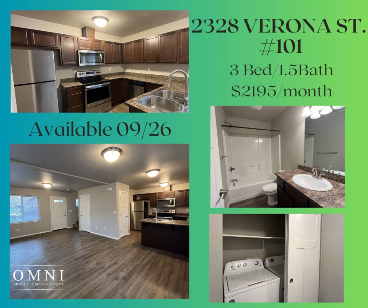Townhouse for rent at 2328 Verona St, Bellingham, WA 98229